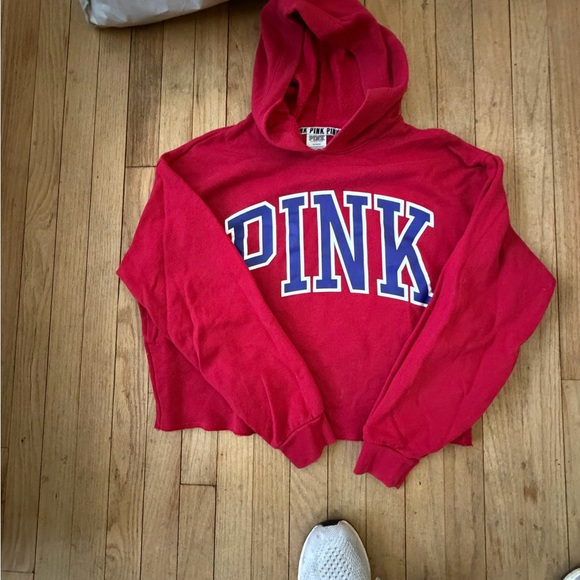 Victoria’s Secret. PINK - Red White and Blue Sweat Suit Set - Picture 3 of 9